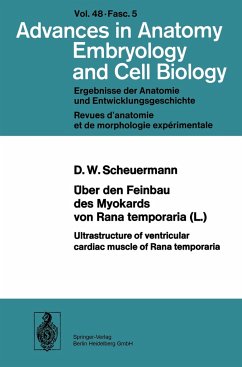 Über den Feinbau des Myocards von Rana temporaria (L.) / Ultrastructure of ventricular cardiac muscle of Rana temporaria - Scheuermann, D. W.