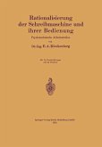 Rationalisierung der Schreibmaschine und ihrer Bedienung