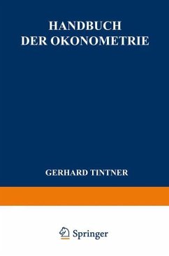 Handbuch der Ökonometrie - Tintner, G.