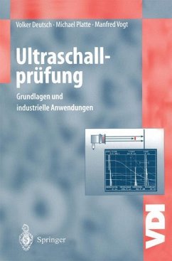Ultraschallprüfung - Deutsch, Volker;Platte, Michael;Vogt, Manfred