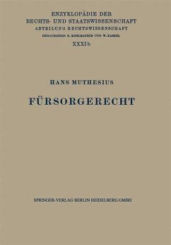 Fürsorgerecht - Muthesius, Hans