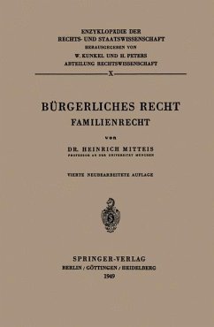 Bürgerliches Recht - Mitteis, Heinrich