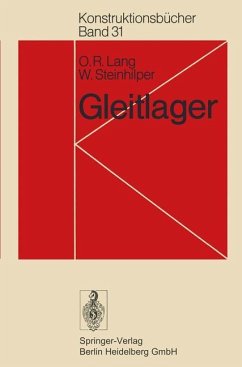 Gleitlager - Lang, O. R.;Steinhilper, W.