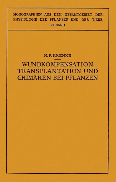 Wundkompensation Transplantation und Chimären bei Pflanzen
