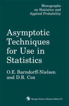 Asymptotic Techniques for Use in Statistics - Barndorff-Nielsen, O. E.;Cox, D. R.