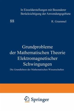 Grundprobleme der Mathematischen Theorie Elektromagnetischer Schwingungen - Müller, Claus