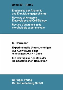 Experimentelle Untersuchungen zur Auswirkung einer einmaligen ACTH-Gabe