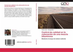 Control de calidad en la colocación de una mezcla bituminosa - Limón, Pedro;Miró, Rodrigo