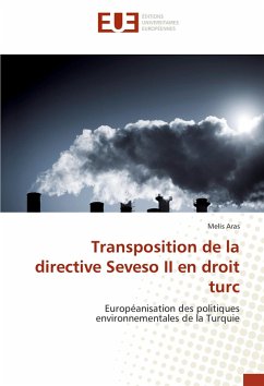 Cover Transposition de la directive Seveso II en droit turc
