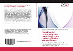 Gestión del conocimiento tecnológico en Universidades Venezolanas