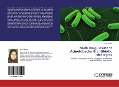 Multi drug Resistant Acinetobacter & antibiotic strategies
