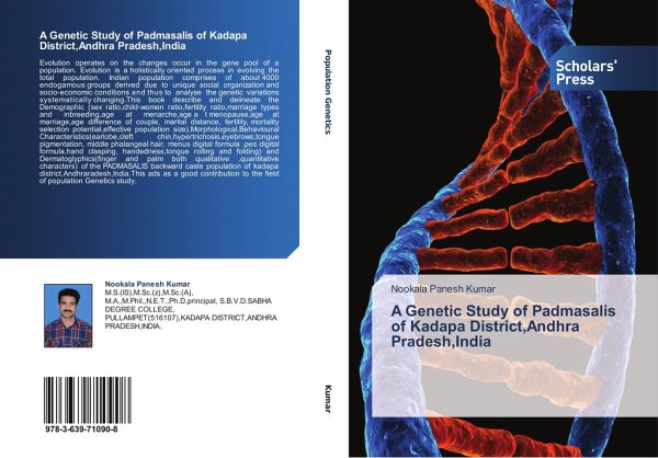 A Genetic Study of Padmasalis of Kadapa District,Andhra Pradesh,India