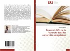 Enjeux et défis de la recherche dans les universités sénégalaises