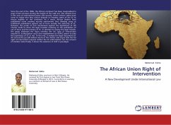 The African Union Right of Intervention - Eshtu, Mahemud