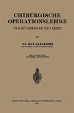 Chirurgische Operationslehre
