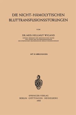 Die Nicht-Hämolytischen Bluttransfusionsstörungen