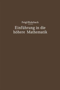 Einführung in die höhere Mathematik - Feigl, Georg;Rohrbach, Hans