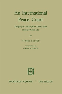 An International Peace Court - Holton, Thomas