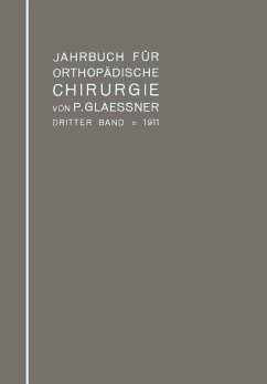 Jahrbuch für orthopädische Chirurgie
