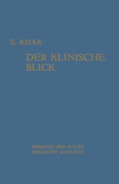 Der Klinische Blick - Risak, Erwin