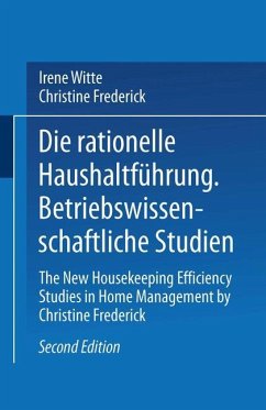 Die rationelle Haushaltführung - Witte, Irene