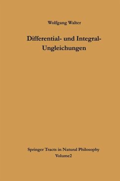 Differential- und Integral-Ungleichungen - Walter, Wolfgang