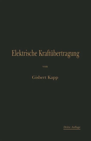 Elektrische Kraftübertragung Elektrische Kraftübertragung