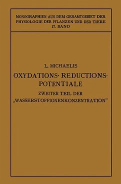 Oxydations-Reductions-Potentiale - Michaelis, Leonor