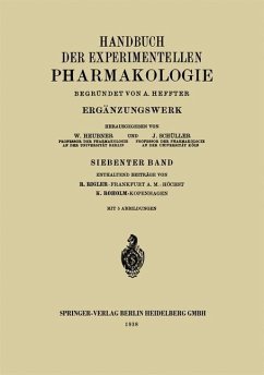 Handbuch der Experimentellen Pharmakologie - Rigler, Rudolf; Roholm, K.