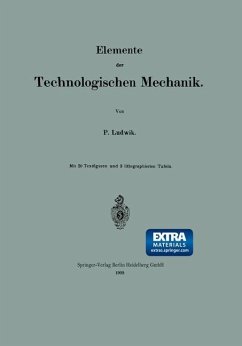 Elemente der Technologischen Mechanik - Ludwik, Paul
