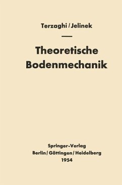 Theoretische Bodenmechanik - Terzaghi, Karl