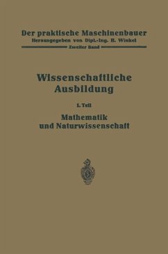 Die wissenschaftliche Ausbildung - Kramm, R.;Ruegg, K.;Winkel, H.