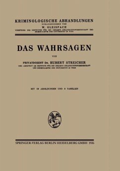 Das Wahrsagen - Streicher, Hubert -J.