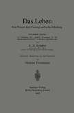 Das Leben Sein Wesen, sein Ursprung und seine Erhaltung