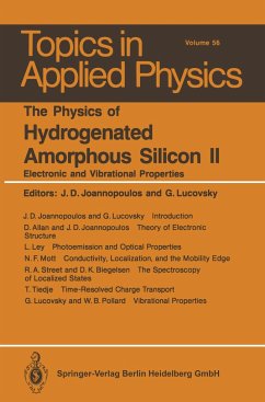 The Physics of Hydrogenated Amorphous Silicon II