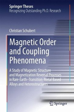 Magnetic Order and Coupling Phenomena - Schubert, Christian