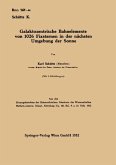 Galaktozentrische Bahnelemente von 1026 Fixsternen in der nächsten Umgebung der Sonne Galaktozentrische Bahnelemente von 1026 Fixsternen in der nächsten Umgebung der Sonne