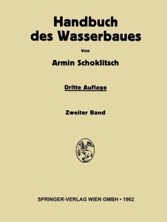 Handbuch des Wasserbaues - Schoklitsch, Armin