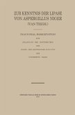 Zur Kenntnis der Lipase von Aspergillus Niger (van Tiegh)