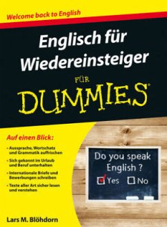 Englisch für Wiedereinsteiger für Dummies, m. Audio-CD - Blöhdorn, Lars M.