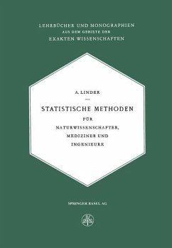 Statistische Methoden - Linder, Arthur