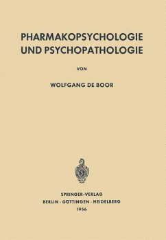 Pharmakopsychologie und Psychopathologie