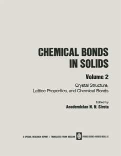 Chemical Bonds in Solids - Sirota, N. N.