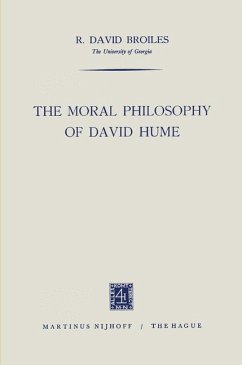 The Moral Philosophy of David Hume - Broiles, R.David