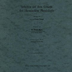 Arbeiten auf dem Gebiete der chemischen Physiologie - Tangl, Franz;Hári, Paul