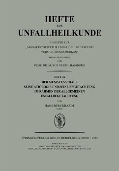 Der Meniscusschade - Burckhardt, Hans