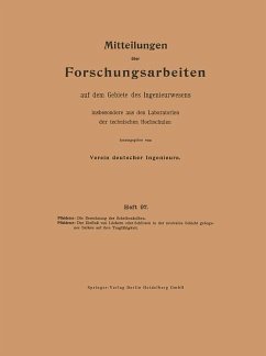 Die Berechnung der Scheibenkolben. Der Einfluß von Löchern oder Schlitzen in der neutralen Schicht gebogener Balken auf ihre Tragfähigkeit - Pfleiderer, Carl