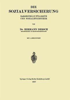 Die Sozialversicherung - Dersch, Hermann