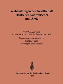 Verhandlungen der Gesellschaft Deutscher Naturforscher und Ärzte - Loparo, Kenneth A.