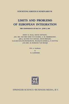 Limits and Problems of European Integration - Haas, Ernst B.